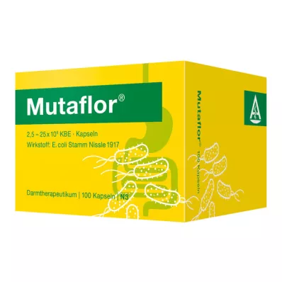 MUTAFLOR enteropäällysteiset kovat kapselit, 100 kpl MUTAFLOR enteropäällysteiset kovat kapselit, 100 kpl
