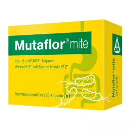 MUTAFLOR punkki enteropäällysteiset kovat kapselit, 20 kpl