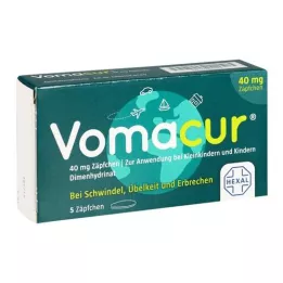 VOMACUR 40 peräpuikkoa, 5 kpl