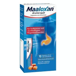 MAALOXAN 25 mVal neste, 10X10 ml