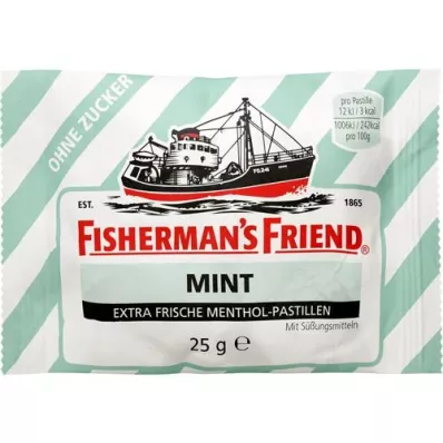 FISHERMANS FRIEND minttupastillit ilman sokeria, 25 g