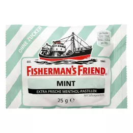FISHERMANS FRIEND minttupastillit ilman sokeria, 25 g
