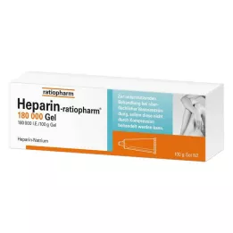 HEPARIN-RATIOPHARM 180 000 I.U. geeliä, 100 g