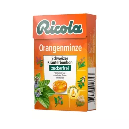 RICOLA o.Z.Box Appelsiinimenttikarkit, 50 g