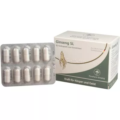 GINSENG SL Kovat kapselit, 50 kpl