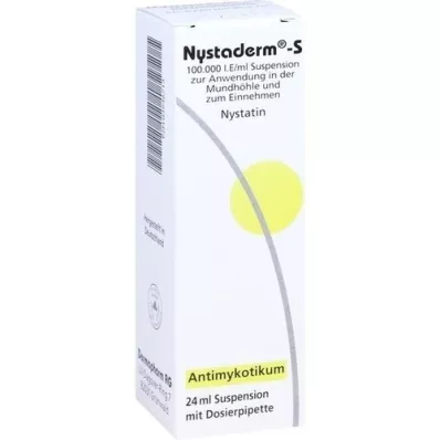 NYSTADERM S suspensio, 24 ml