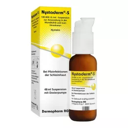 NYSTADERM Suspension annostelupumppu, 48 ml