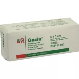 GAZIN Sideharso comp.5x5 cm ei-steriili 8x Op, 100 kpl