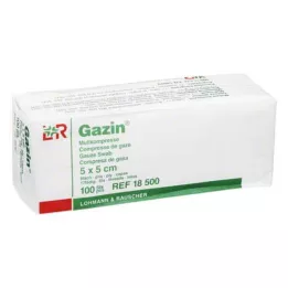 GAZIN Sideharso comp.5x5 cm ei-steriili 8x Op, 100 kpl