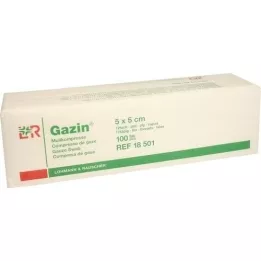 GAZIN Sideharso comp.5x5 cm ei-steriili 12x Op, 100 kpl