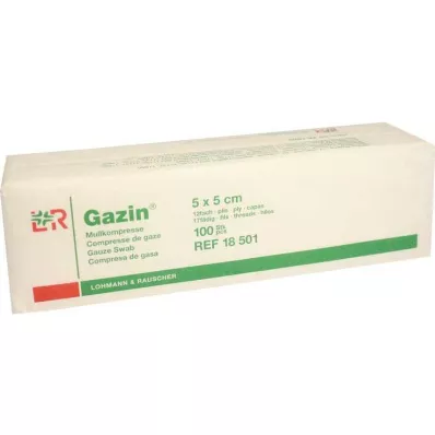 GAZIN Sideharso comp.5x5 cm ei-steriili 12x Op, 100 kpl