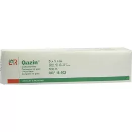 GAZIN Sideharso comp.5x5 cm ei-steriili 16x Op, 100 kpl