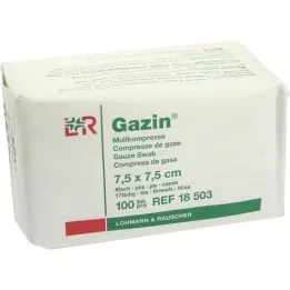 GAZIN Sideharso 7,5x7,5 cm ei-steriili 8x Op, 100 kpl