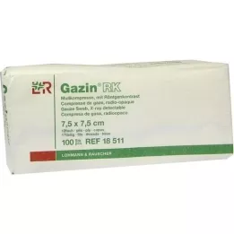 GAZIN Sideharso 7,5x7,5 cm ei-steriili 12x RK, 100 kpl