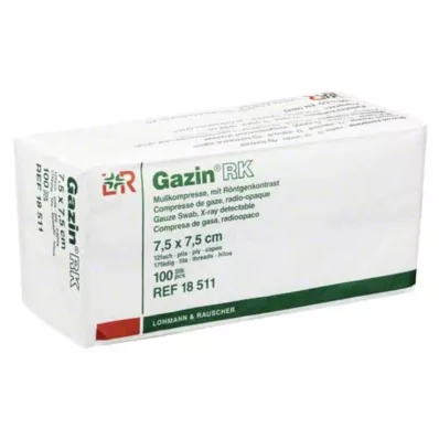 GAZIN Sideharso 7,5x7,5 cm ei-steriili 12x RK, 100 kpl