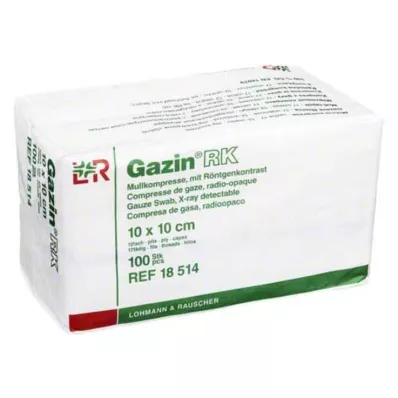 GAZIN Sideharso 10x10 cm ei-steriili 12x RK, 100 kpl