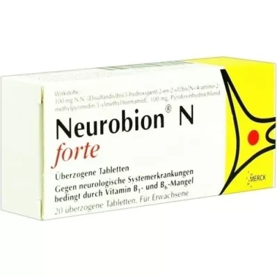 NEUROBION N forte päällystetyt tabletit, 20 kpl