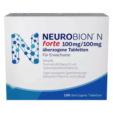 NEUROBION N forte päällystetyt tabletit, 100 kpl NEUROBION N forte päällystetyt tabletit, 100 kpl