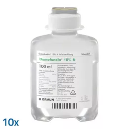 OSMOFUNDIN 15 % N Ecoflac Pl. infuusioneste, 10X100 ml