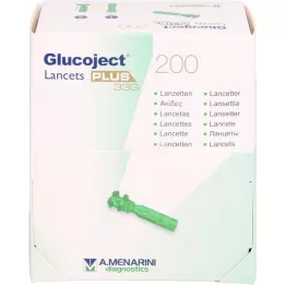 GLUCOJECT Lansetit PLUS 33 G, 200 kpl