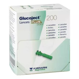 GLUCOJECT Lansetit PLUS 33 G, 200 kpl