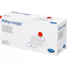 PEHA CREPP Kiinnitysside 6 cmx4 m comp.verp., 100 kpl