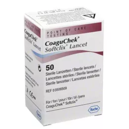 COAGUCHEK Softclix Lansetti, 50 kpl