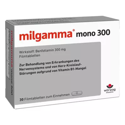 MILGAMMA mono 300 kalvopäällysteiset tabletit, 30 kpl