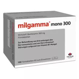 MILGAMMA mono 300 kalvopäällysteiset tabletit, 100 kpl