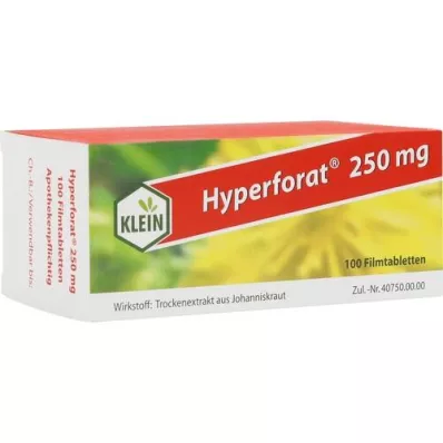 HYPERFORAT 250 mg kalvopäällysteiset tabletit, 100 kpl