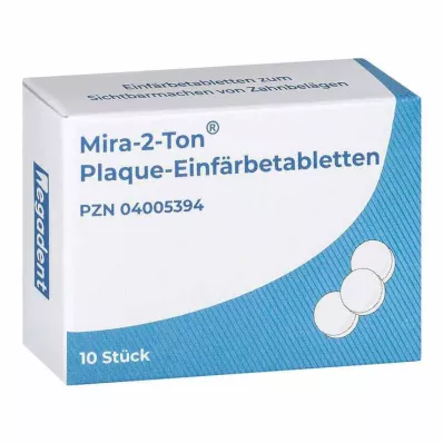 MIRA 2 Clay Plaque -väritablettia, 10 kpl