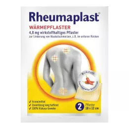 RHEUMAPLAST 4,8 mg:n laastari, joka sisältää vaikuttavaa ainetta, 2 kpl