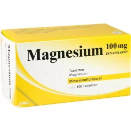MAGNESIUM 100 mg Jenapharm-tabletit, 100 kpl