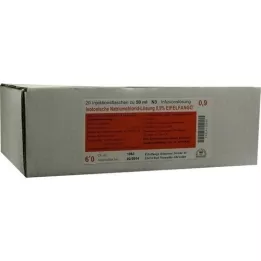 ISOTONISCHE NaCl-liuos 0,9 % Eifelfango, 20X50 ml