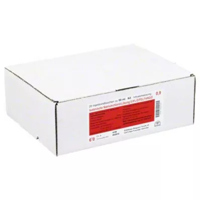 ISOTONISCHE NaCl-liuos 0,9 % Eifelfango, 20X50 ml ISOTONISCHE NaCl-liuos 0,9 % Eifelfango, 20X50 ml