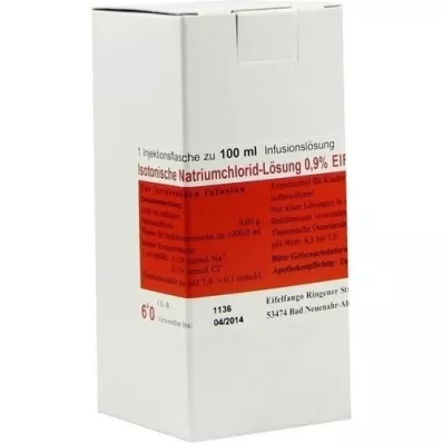 ISOTONISCHE NaCl-liuos 0,9 % Eifelfango, 100 ml