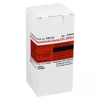 ISOTONISCHE NaCl-liuos 0,9 % Eifelfango, 100 ml