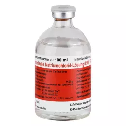 ISOTONISCHE NaCl-liuos 0,9 % Eifelfango, 20X100 ml