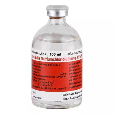 ISOTONISCHE NaCl-liuos 0,9 % Eifelfango, 20X100 ml ISOTONISCHE NaCl-liuos 0,9 % Eifelfango, 20X100 ml