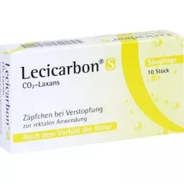 LECICARBON S CO2 Laxans peräpuikot, 10 kpl