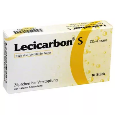 LECICARBON S CO2 Laxans peräpuikot, 10 kpl