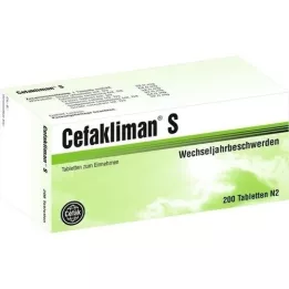 CEFAKLIMAN S-tabletit, 200 kpl