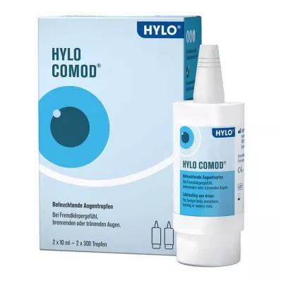 HYLO-COMOD Silmätipat, 2X10 ml HYLO-COMOD Silmätipat, 2X10 ml