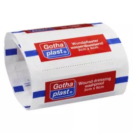 GOTHAPLAST Haavakipsi, vedenpitävä 2x6 cm, 1 kpl
