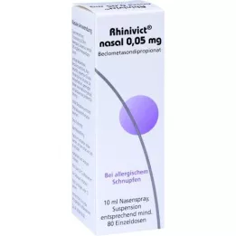 RHINIVICT nenäsumute 0,05 mg nenäsumute, 10 ml