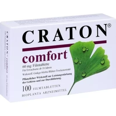 CRATON Comfort kalvopäällysteiset tabletit, 100 kpl