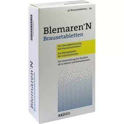 BLEMAREN N Poreilevat tabletit, 50 kpl