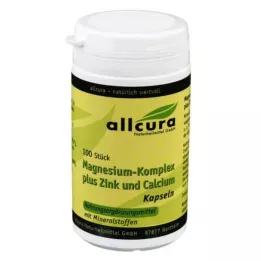 MAGNESIUM KOMPLEX m.Zinc+Calcium Kapselit, 100 kapselia
