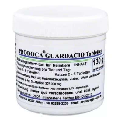 GUARDACID eläinlääkäritabletit, 200 kpl