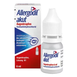 ALLERGODIL akuutit silmätipat, 6 ml